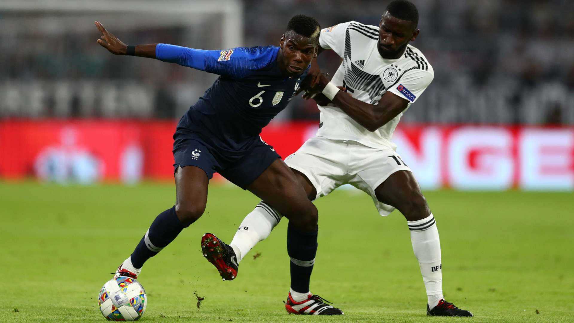 PAUL POGBA FRANCE ANTONIO RÜDIGER GERMANY NATIONS LEAGUE 06092018