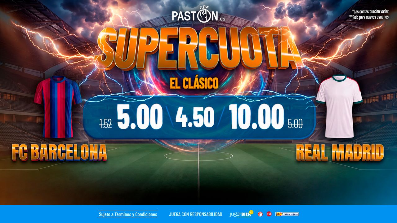 Surper Cuotas Paston El clasico