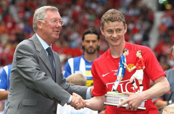 Solskjaer  Ferguson