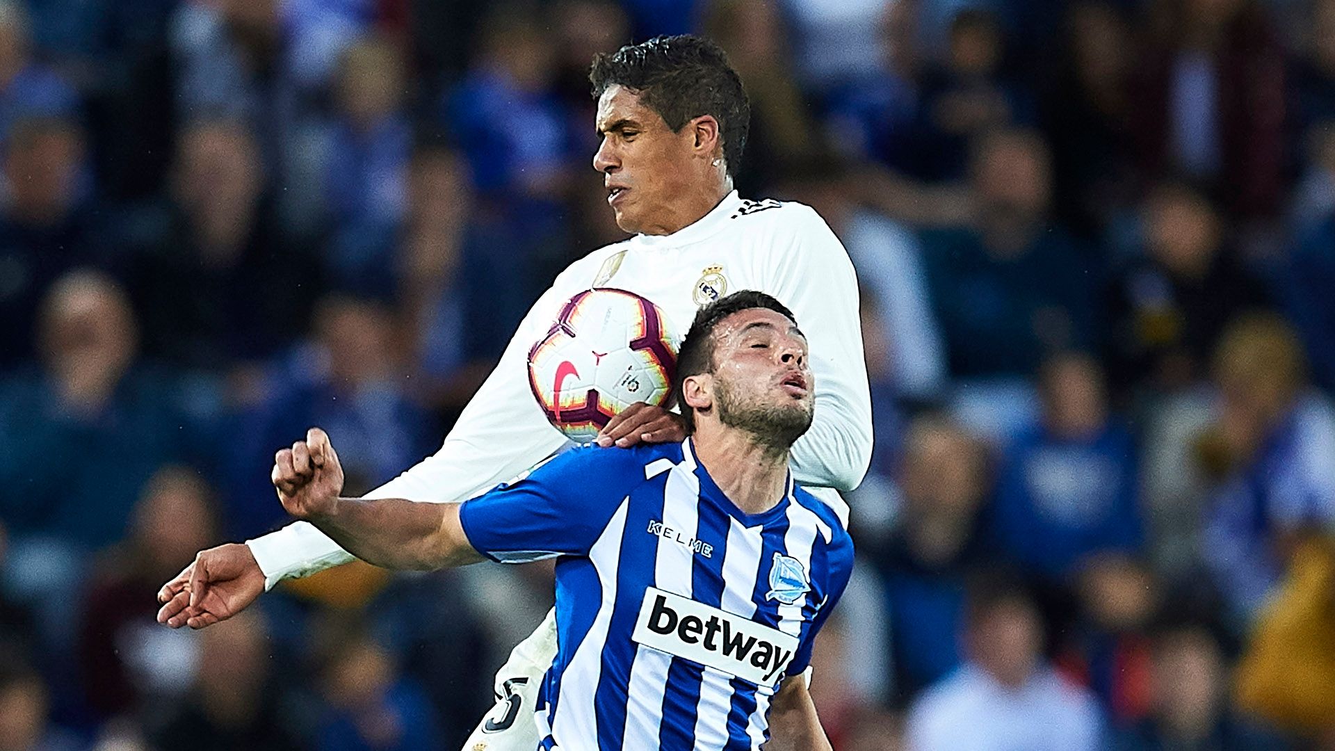 Ximo Navarro Raphael Varane Deportivo Real Madrid 2018