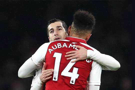 Henrikh Mkhitaryan & Pierre-Emerick Aubameyang