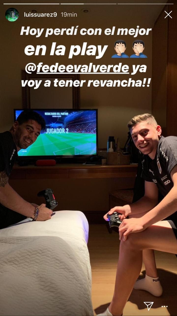 Luis Suárez Fede Valverde Uruguay 230619