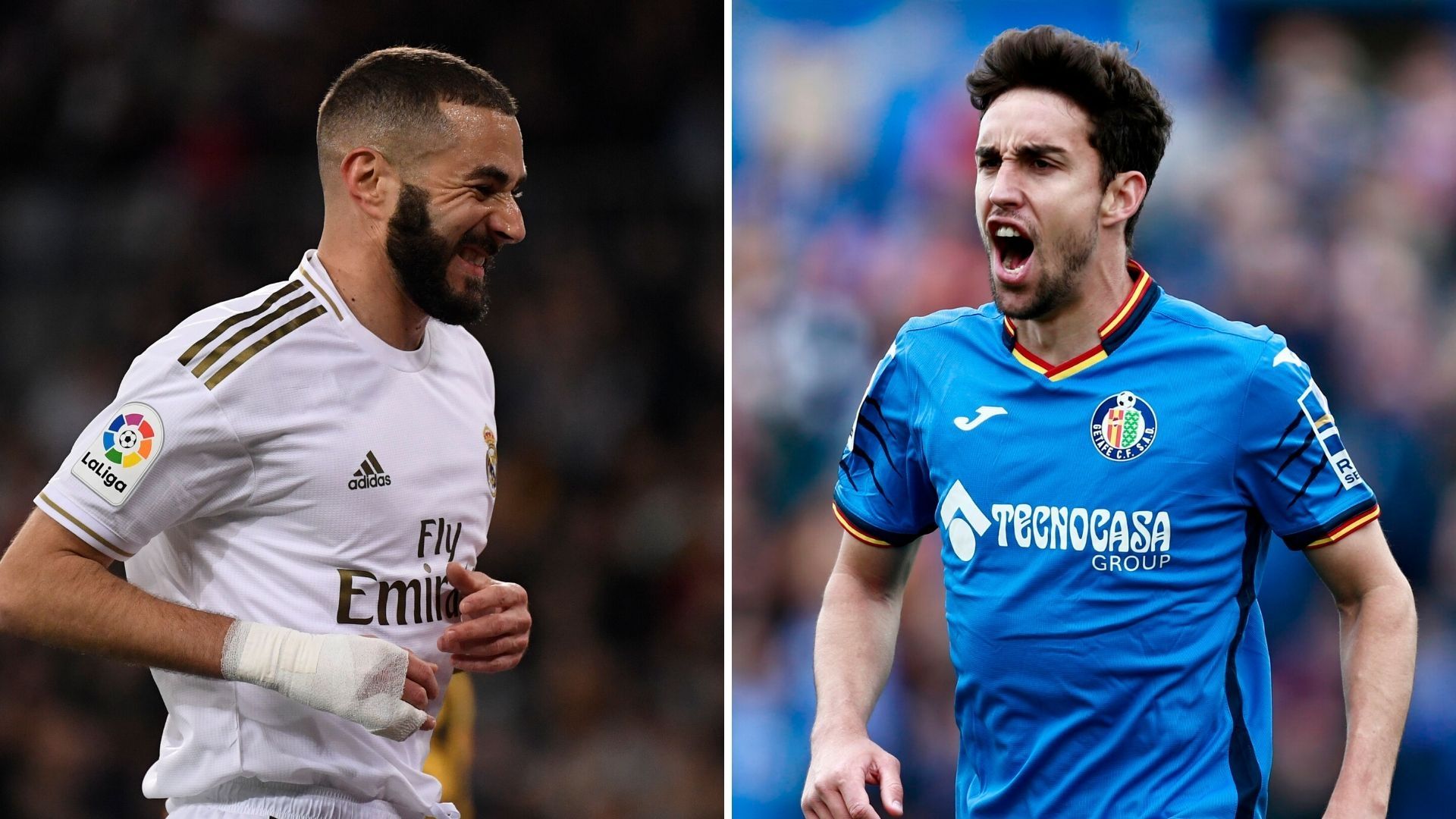 Benzema y Mata, Real Madrid vs. Getafe