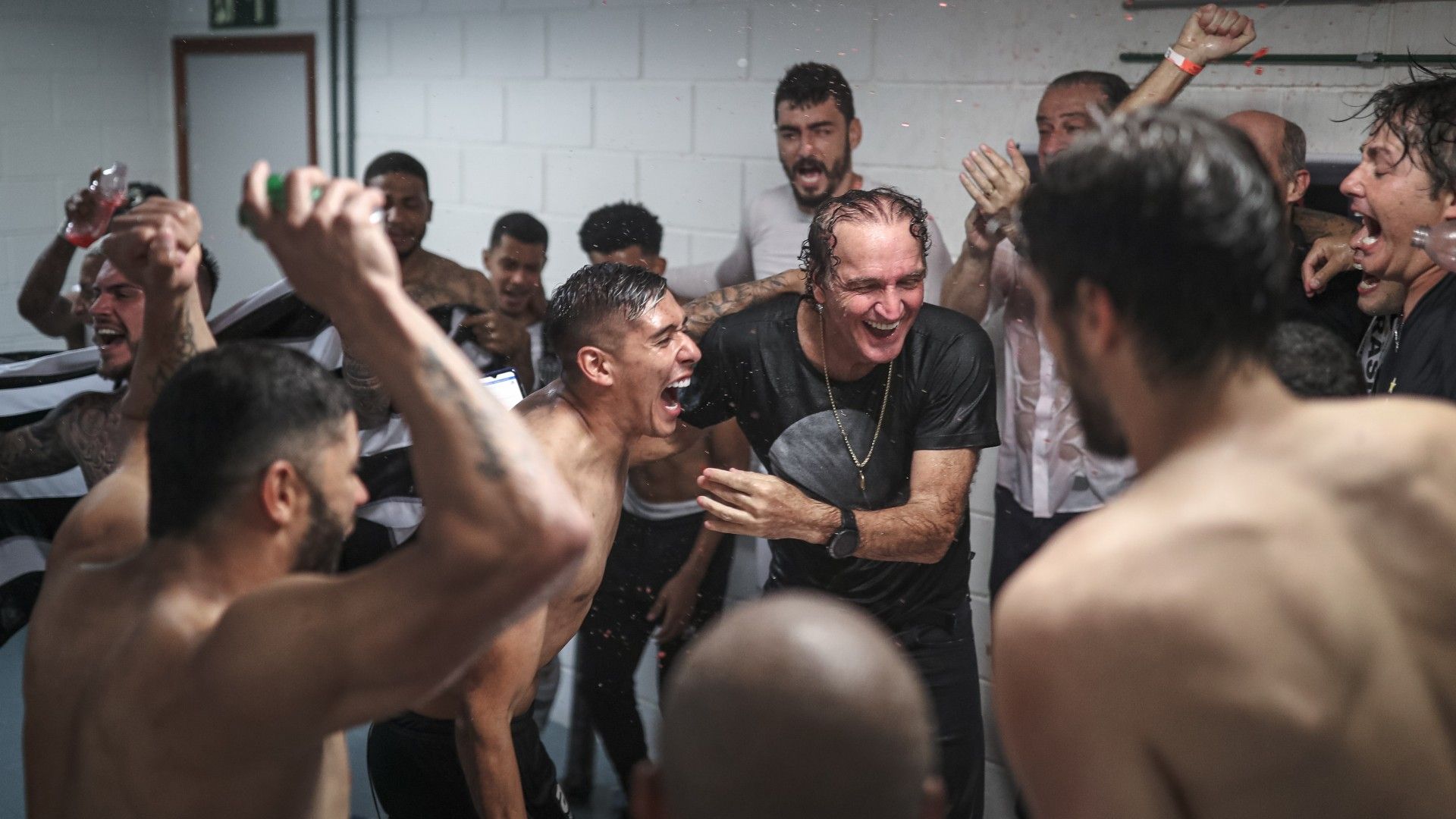 Cuca Atlético-MG comemoração título brasileiro 2021