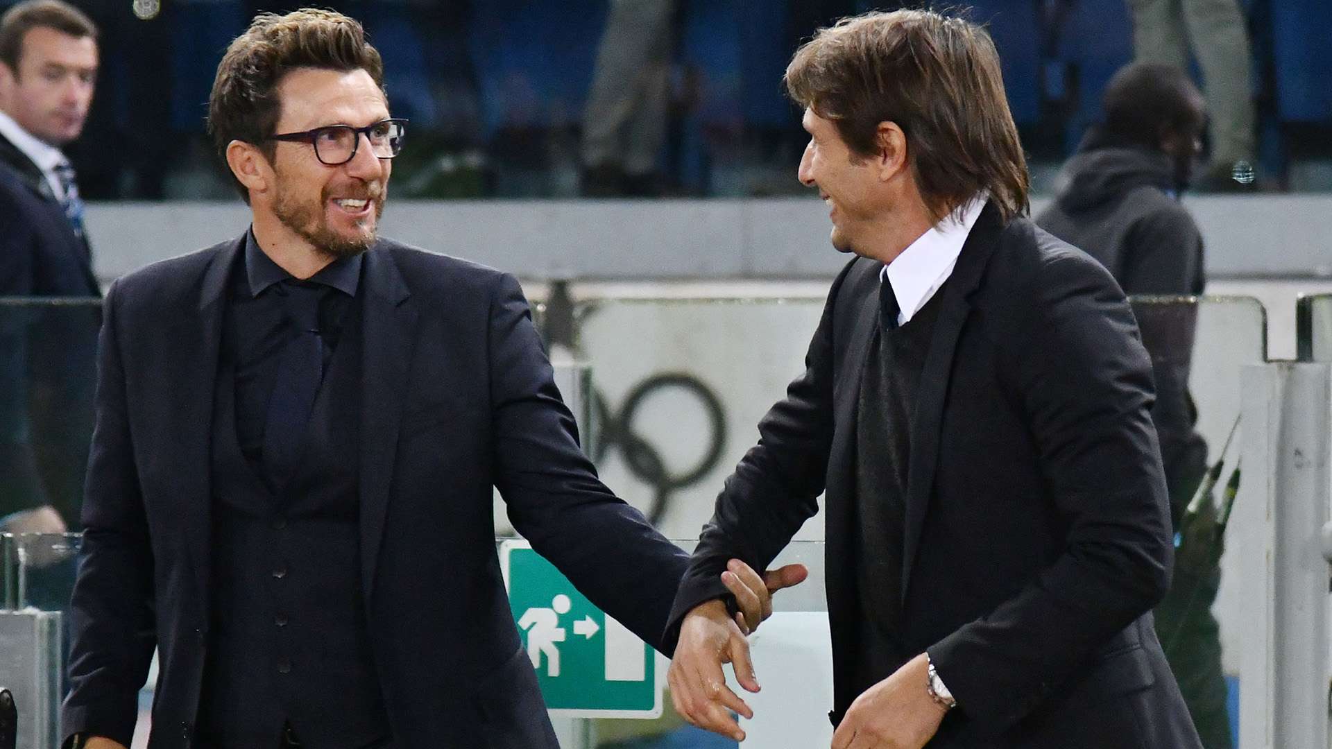 Eusebio Di Francesco Antonio Conte Roma Chelsea