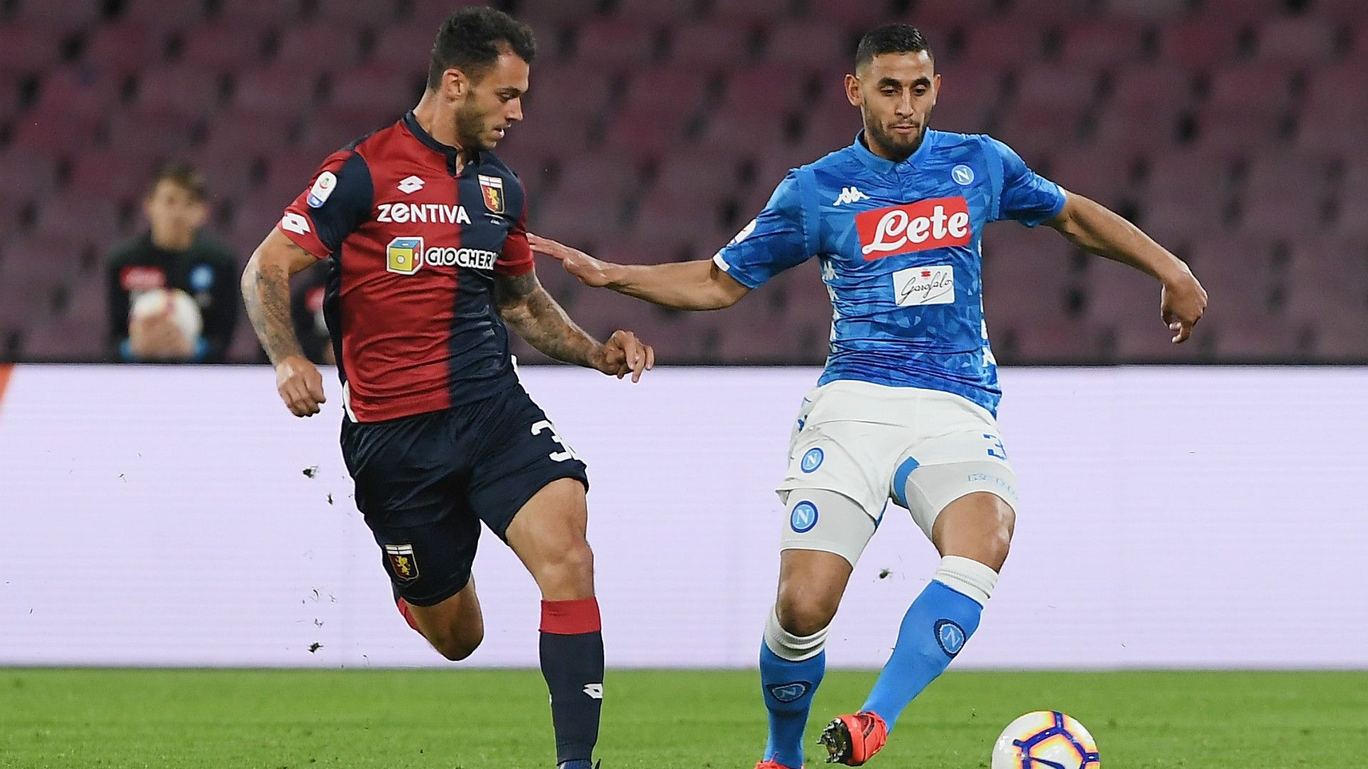 Napoli Genoa Pedro Pereira Ghoulam
