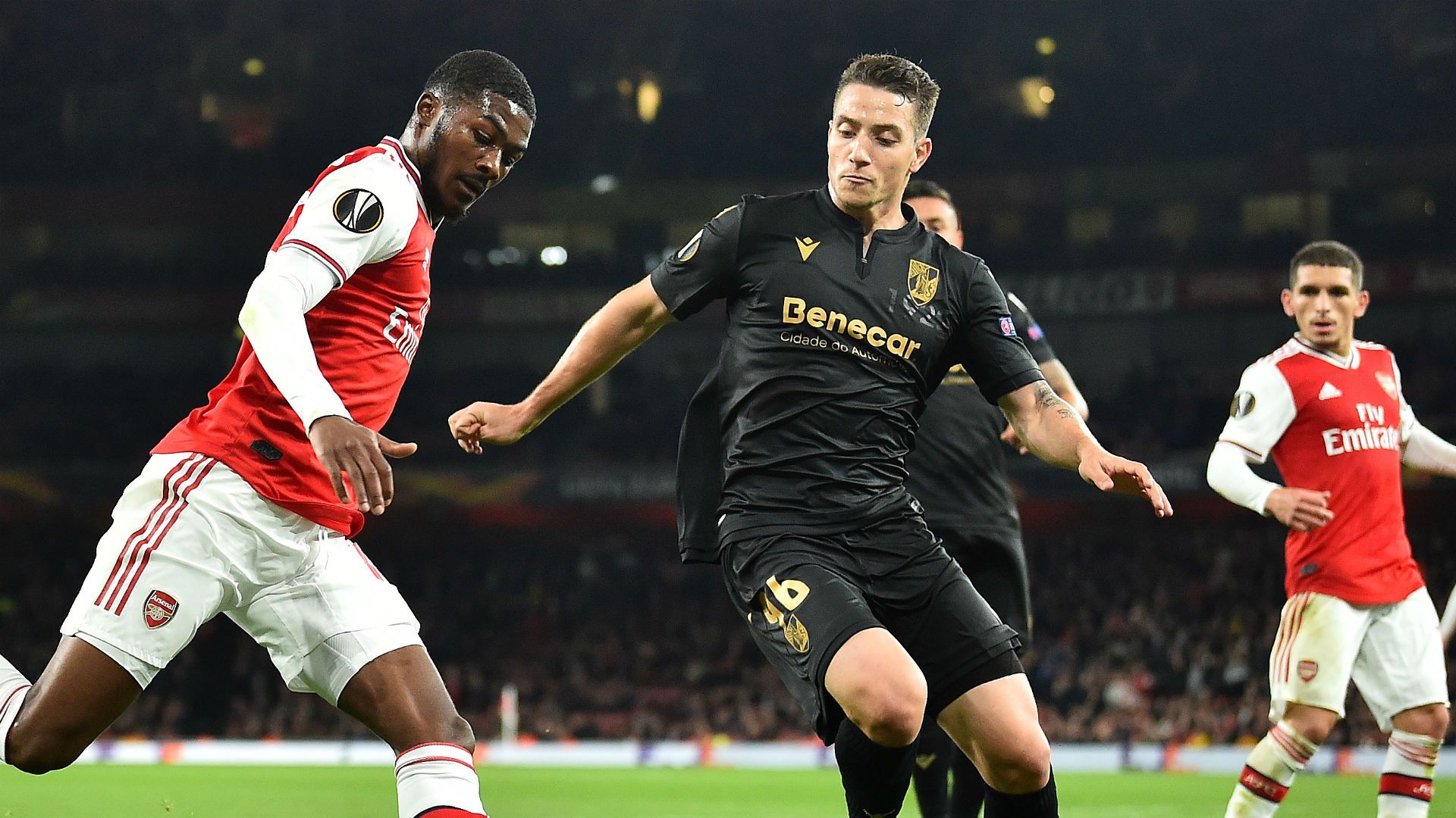 Ainsley Maitland-Niles Arsenal Vitoria 2019-20