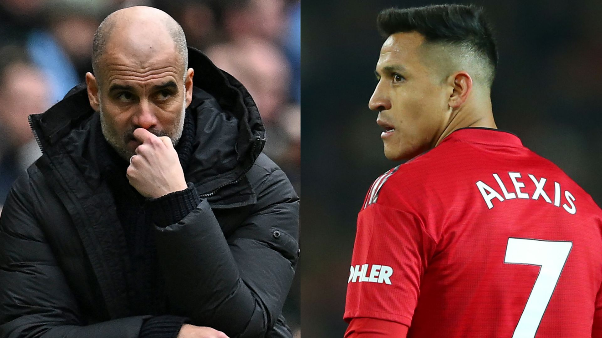 Pep Guardiola Alexis Sanchez