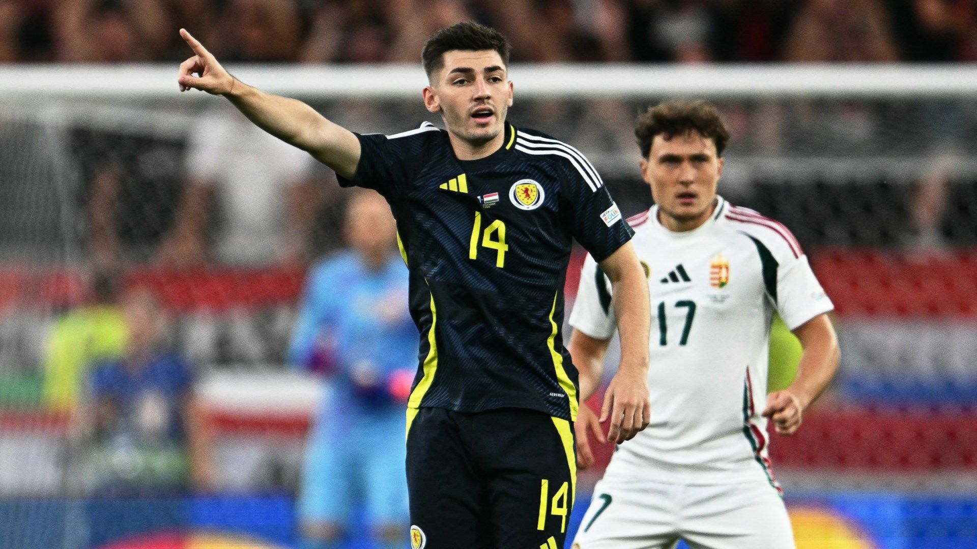 Billy Gilmour Scotland Hungary