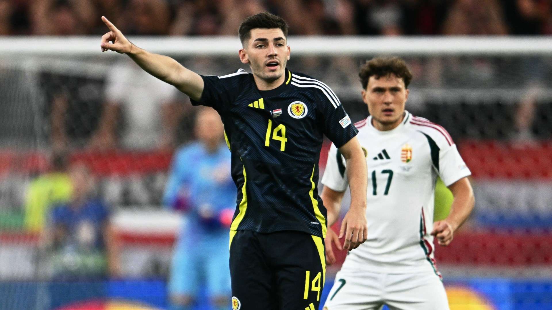 Billy Gilmour Scotland Hungary