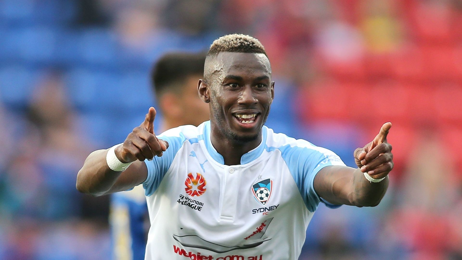 Bernie Ibini Newcastle Jets v Sydney FC A-League 04122016