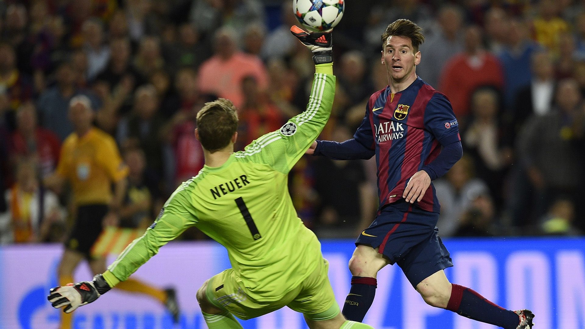 Lionel Messi Barcelona Bayern Munich Champions League 06052015
