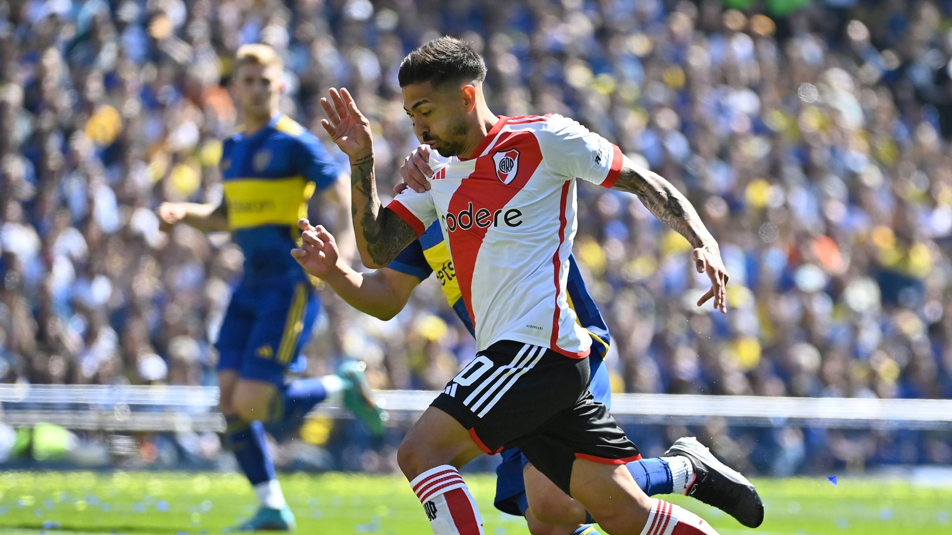 Manuel Lanzini Boca River Copa de la Liga 01102023