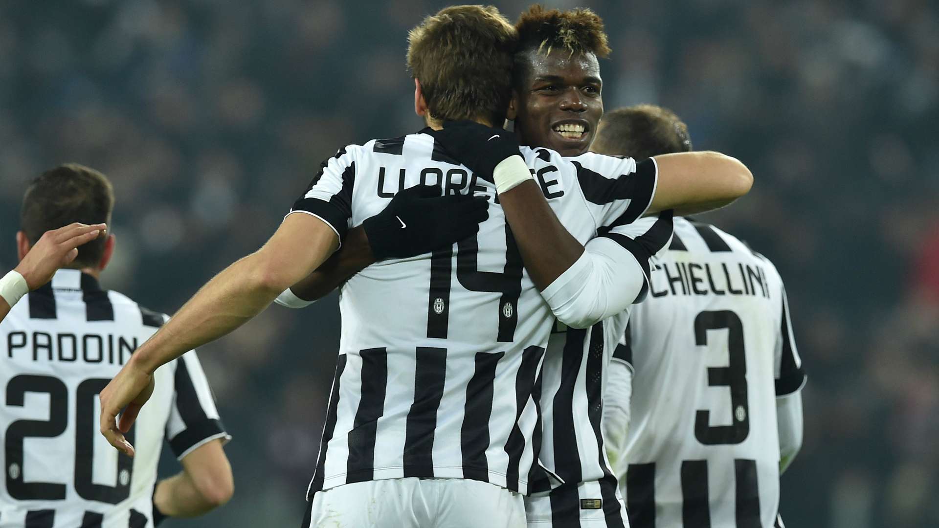 Paul Pogba Fernando Llorente Juventus