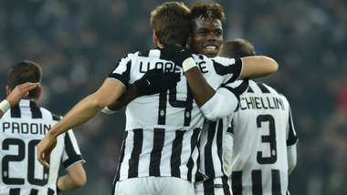 Paul Pogba Fernando Llorente Juventus