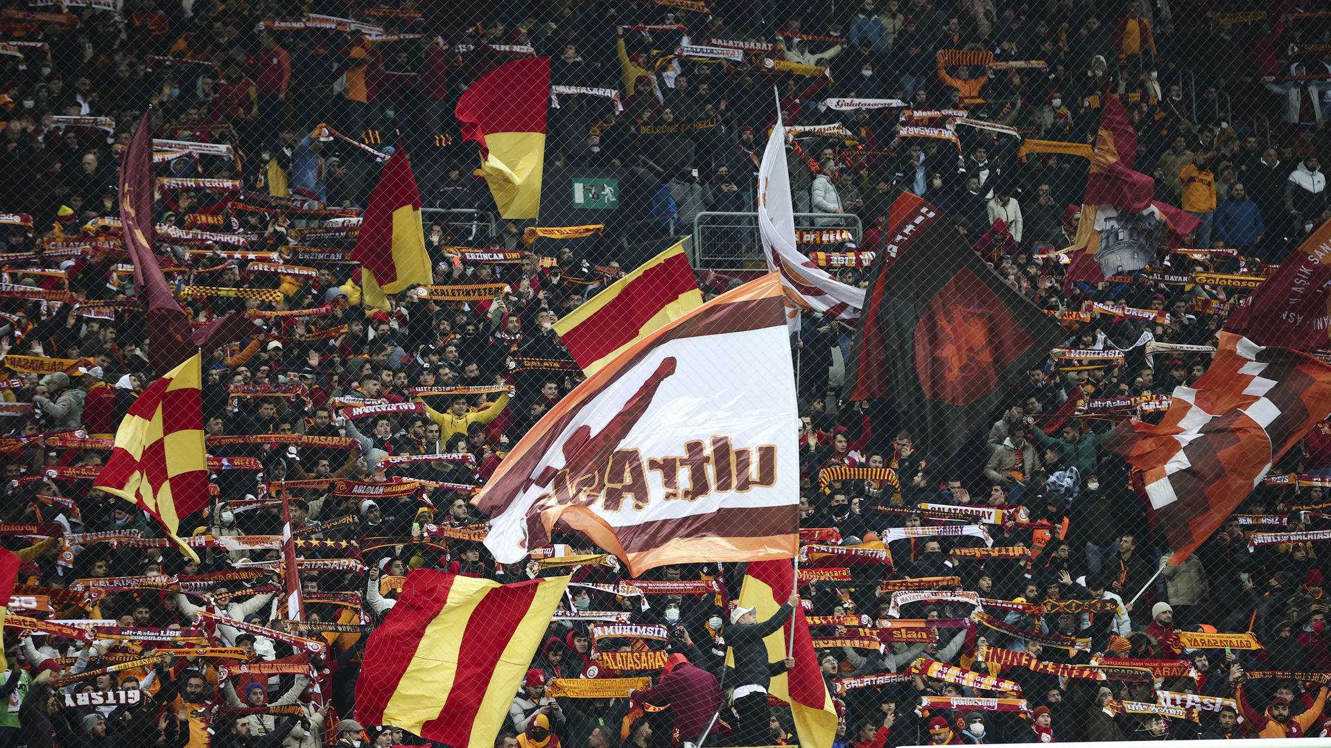 Galatasaray taraftar tribün