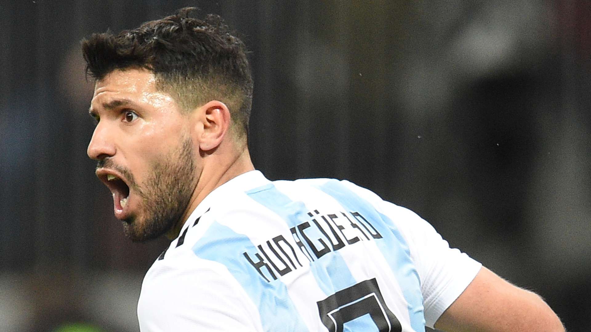 Sergio Aguero Argentina 2018