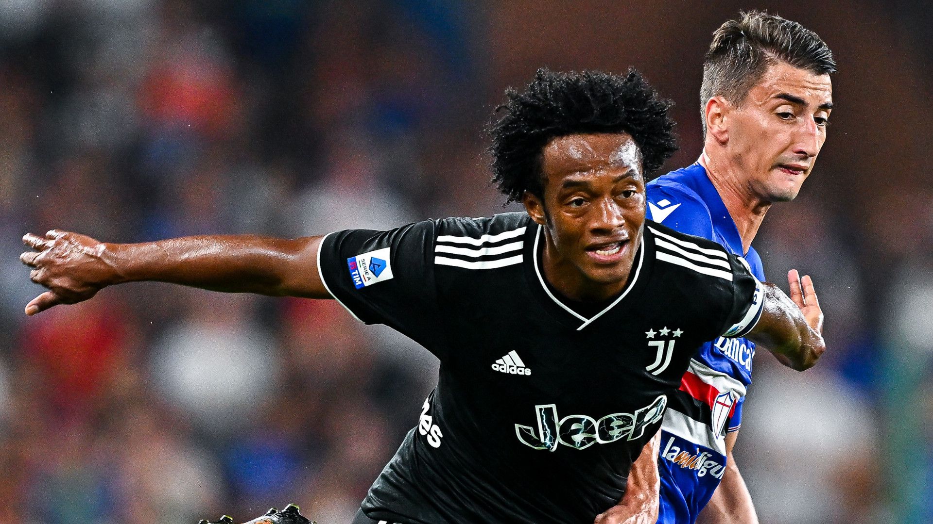 Juan Cuadrado Sampdoria Juventus Serie A
