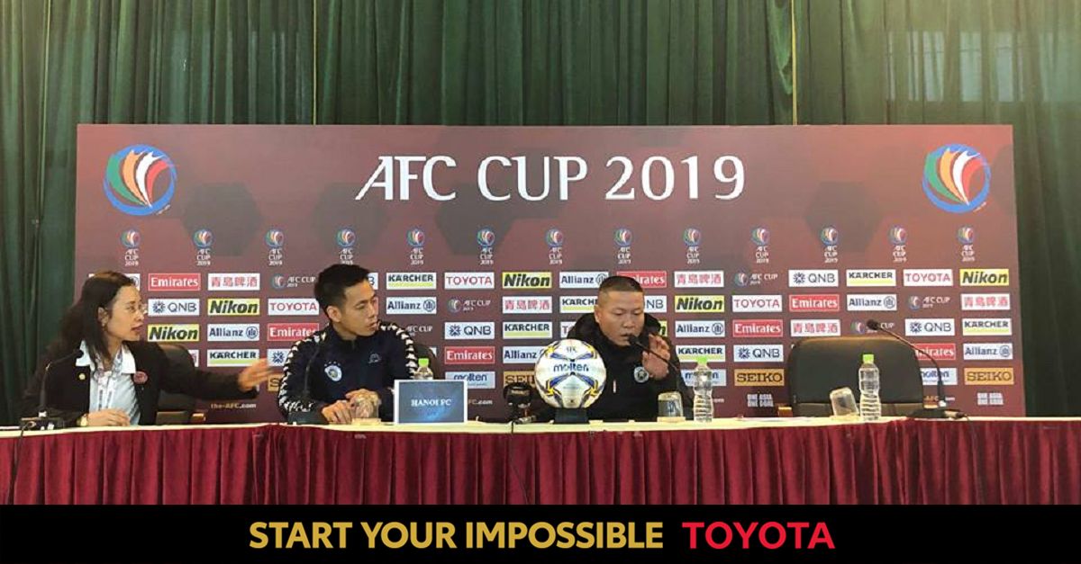 Chu Dinh Nghiem Ha Noi AFC Cup 2019 Toyota