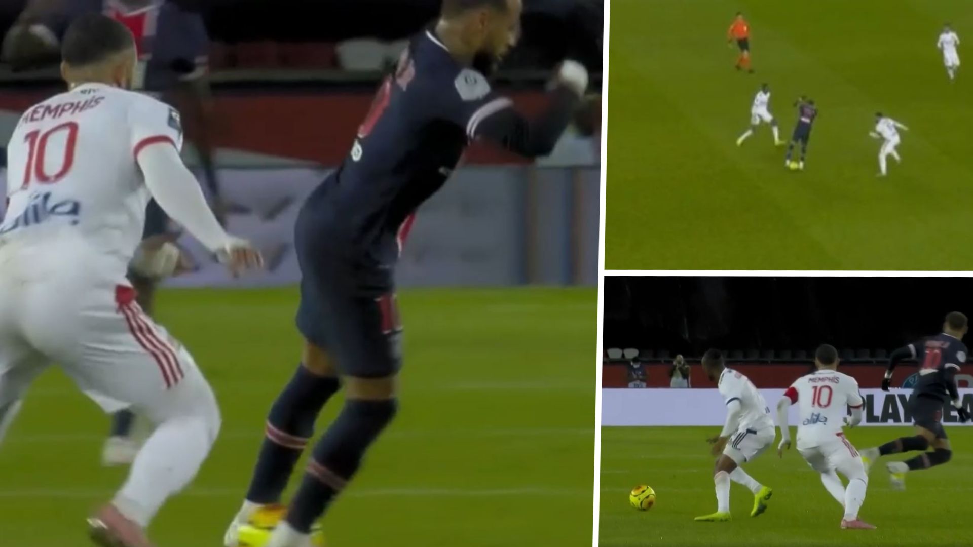 NEYMAR PSG FAIL RAINBOW FLICK