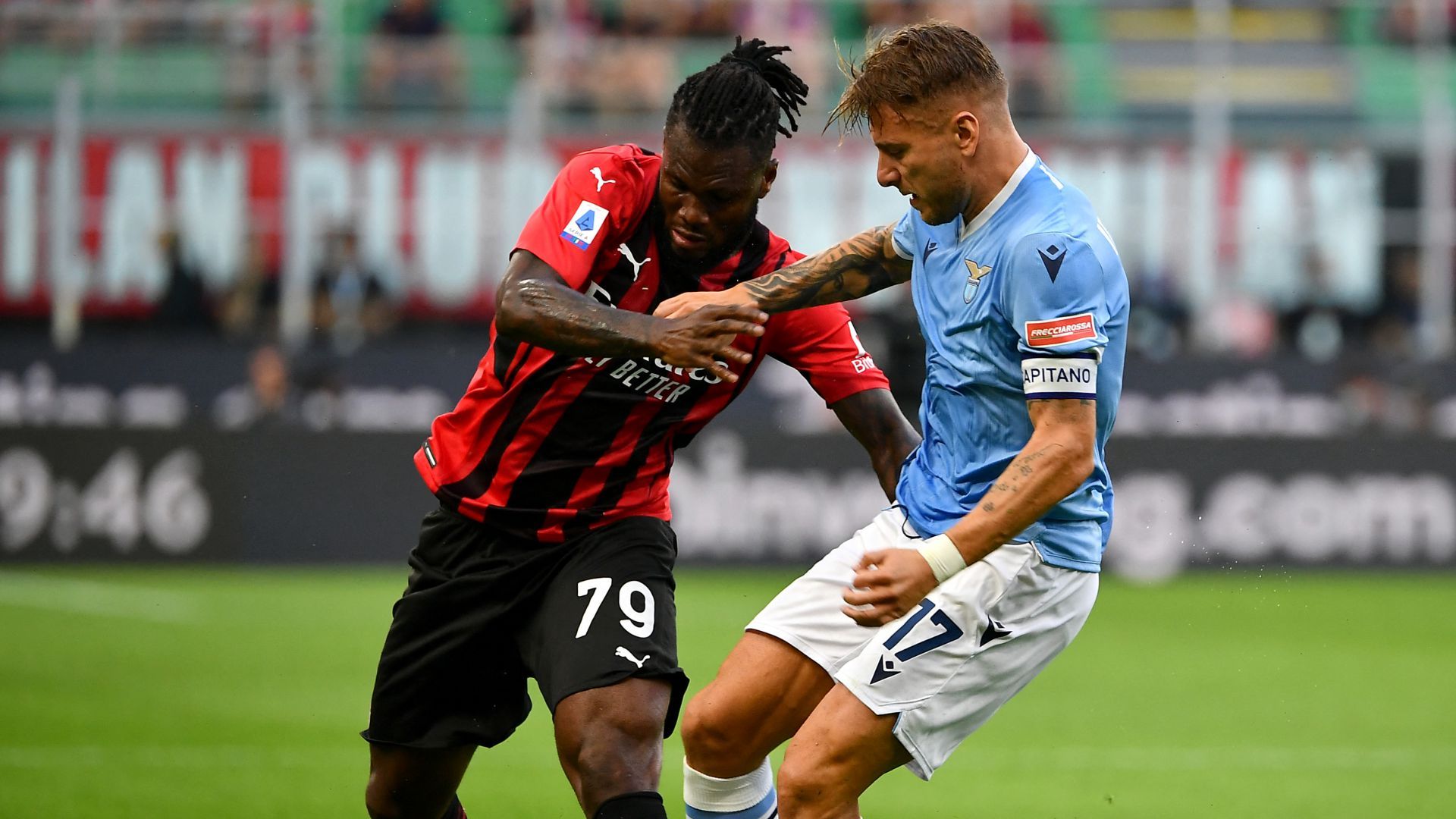 Ciro Immobile Franck Kessie Milan Lazio Serie A