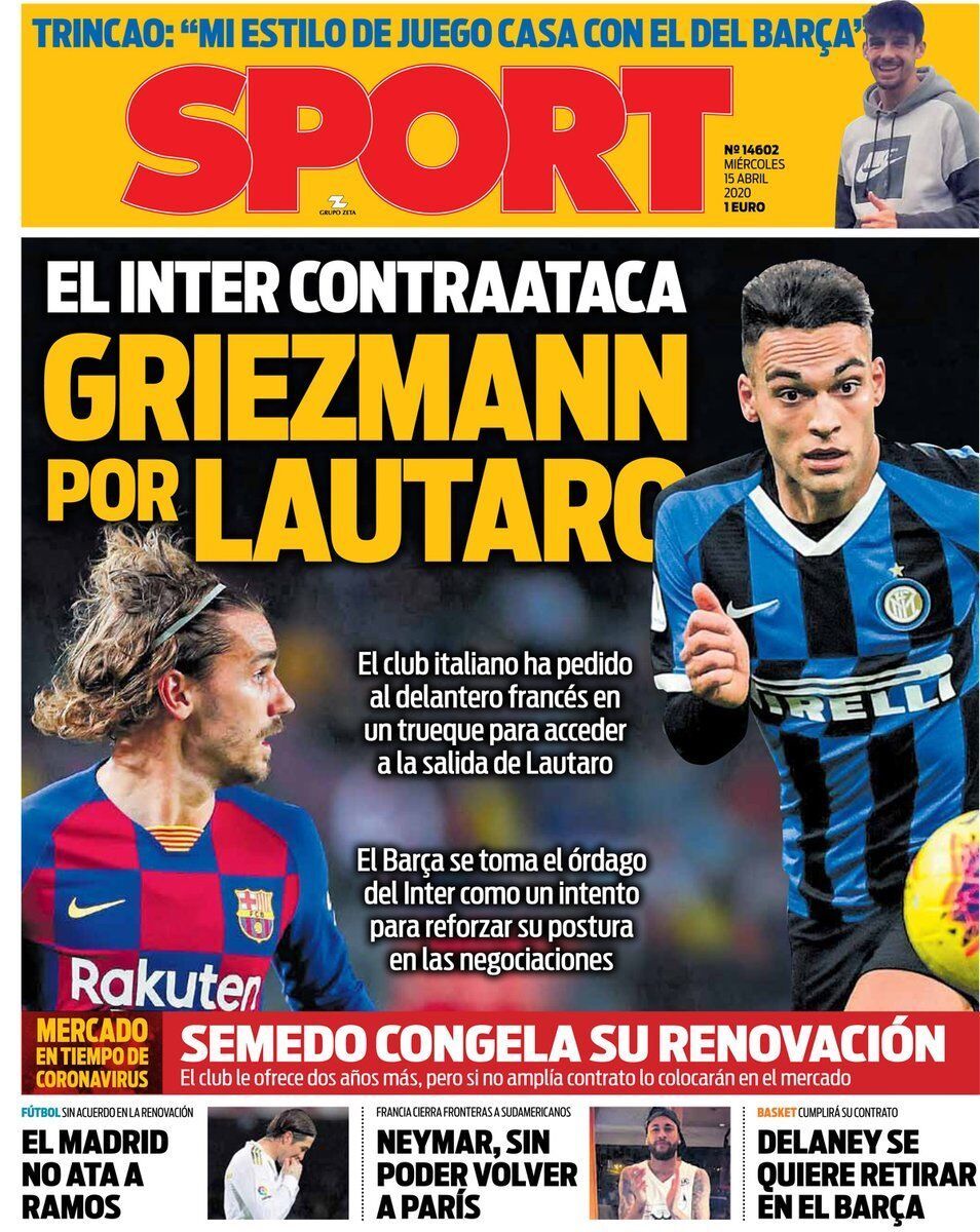 Sport April 15
