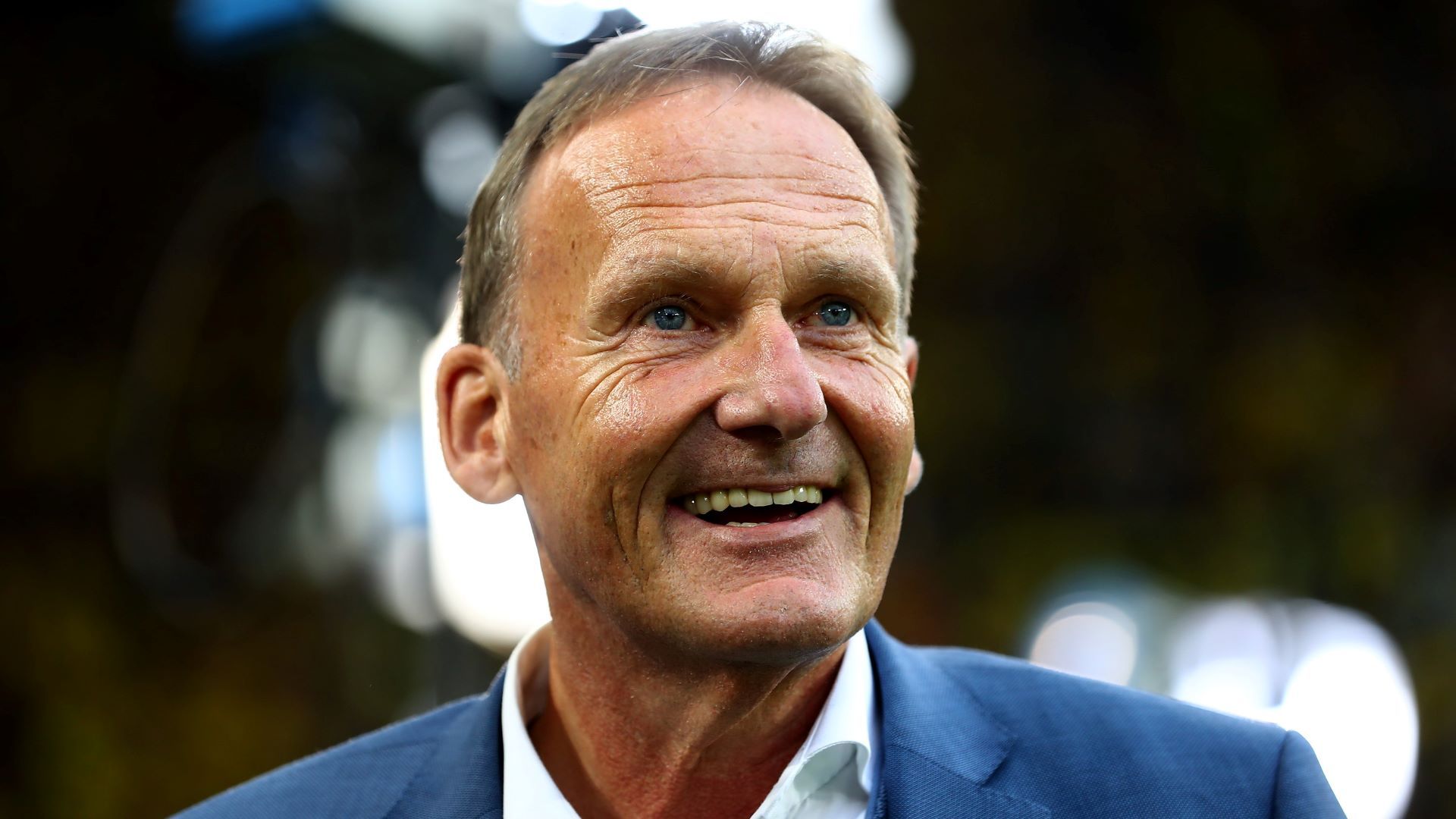 BVB Dortmund Watzke lachend