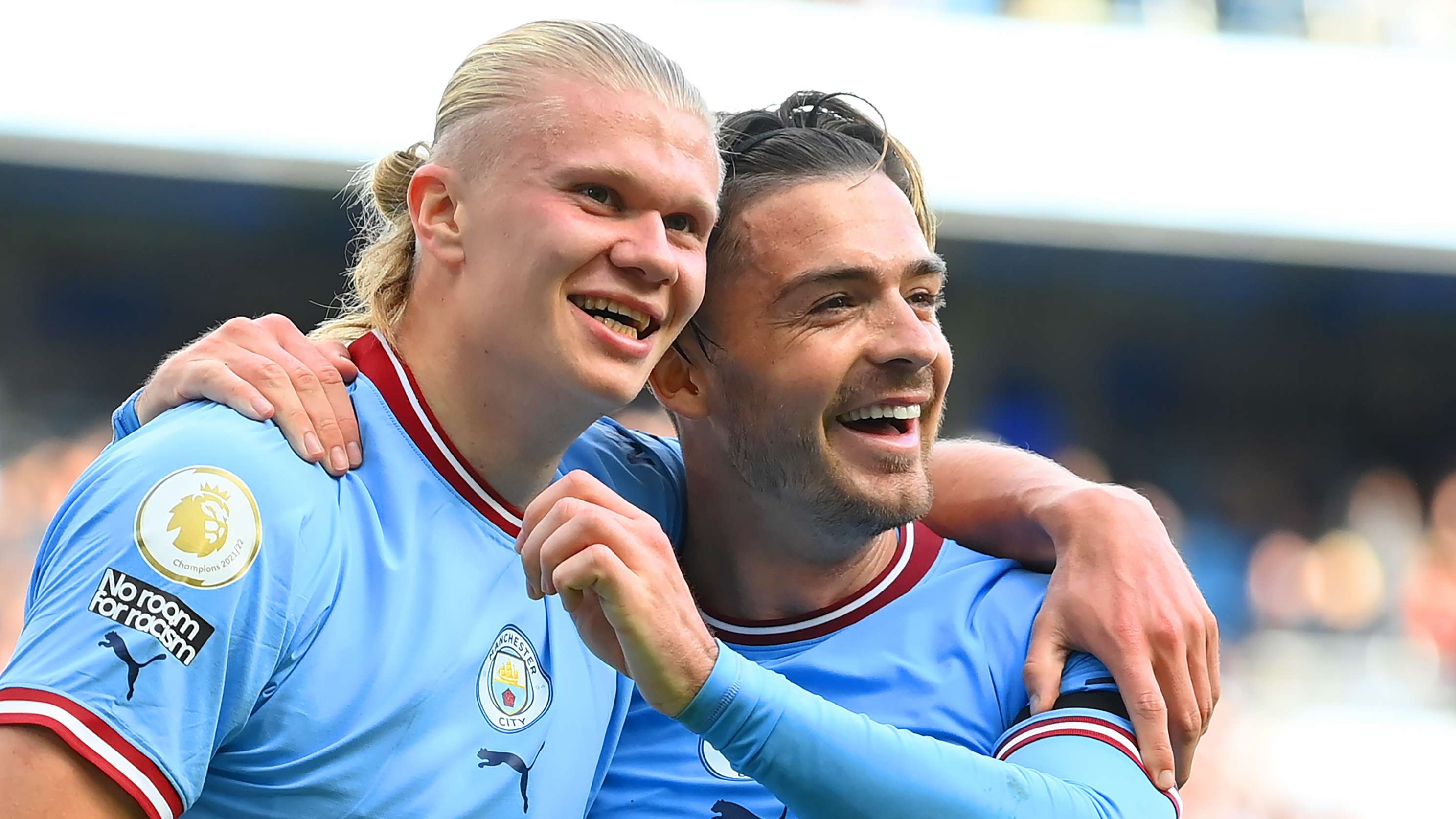 Erling Haaland Jack Grealish Manchester City 2022-23