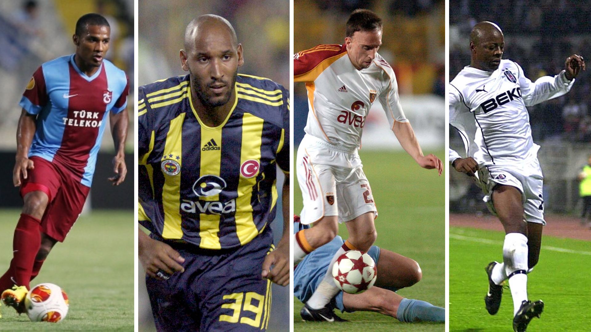 Florent Malouda & Nicolas Anelka & Franck Ribery & Pascal Nouma 