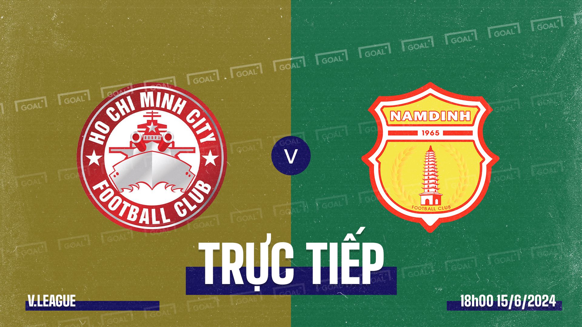 TP HCM vs Nam Dinh VLeague 2024 GFX