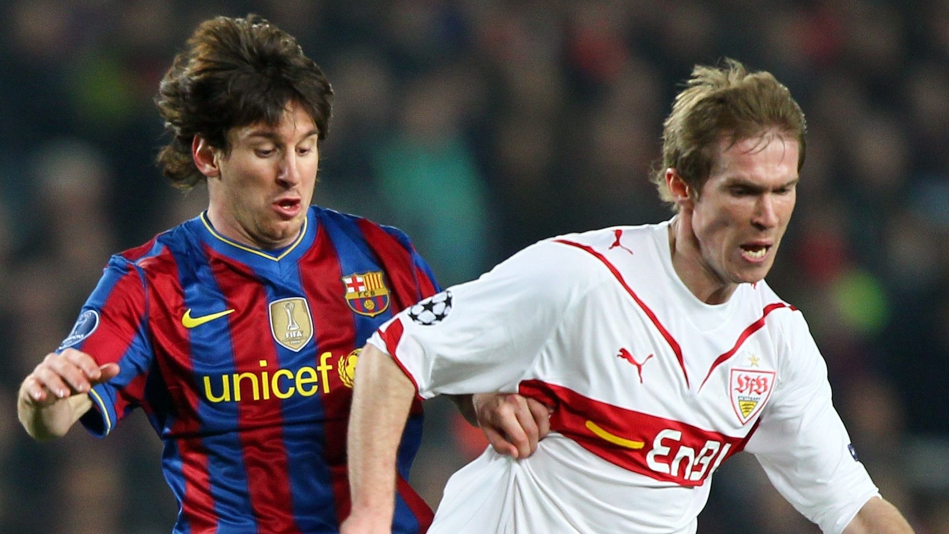 Lionel Messi, Alexander Hleb