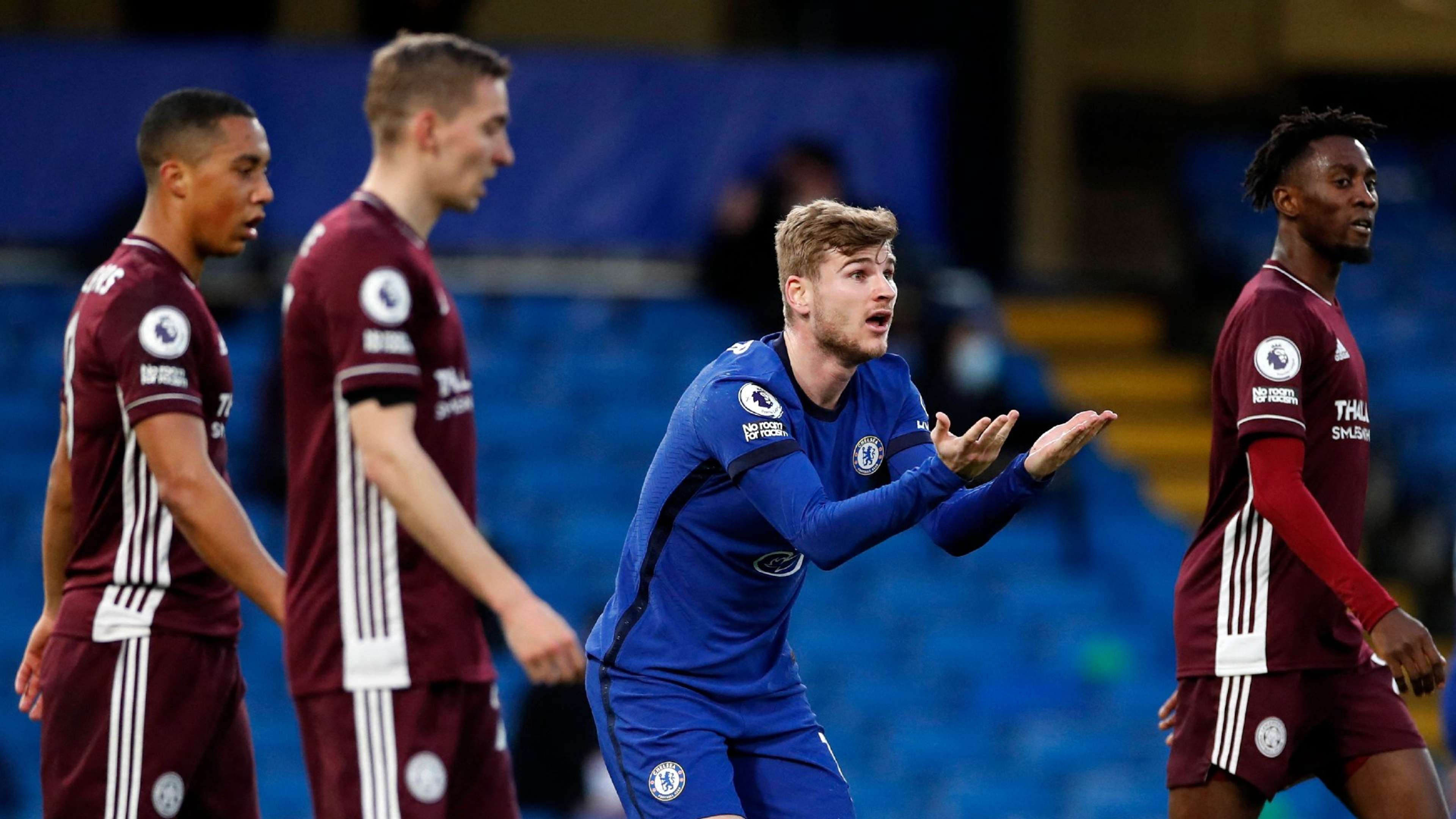 Chelsea vs Leicester Timo Werner Premier League 2020-21
