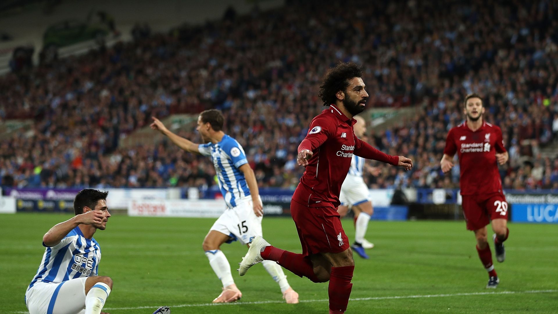 Salah Liverpool Huddersfield