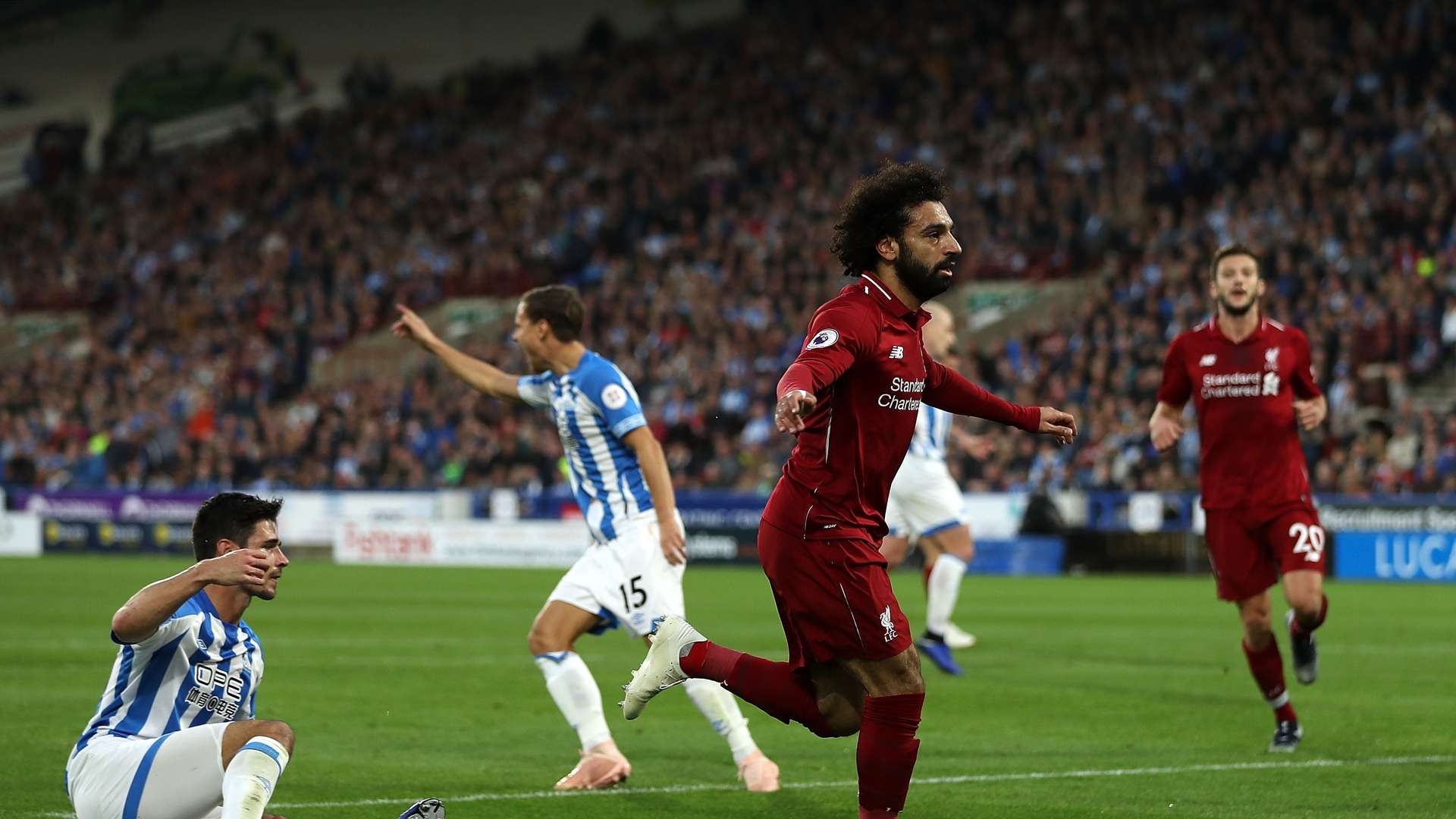 Salah Liverpool Huddersfield