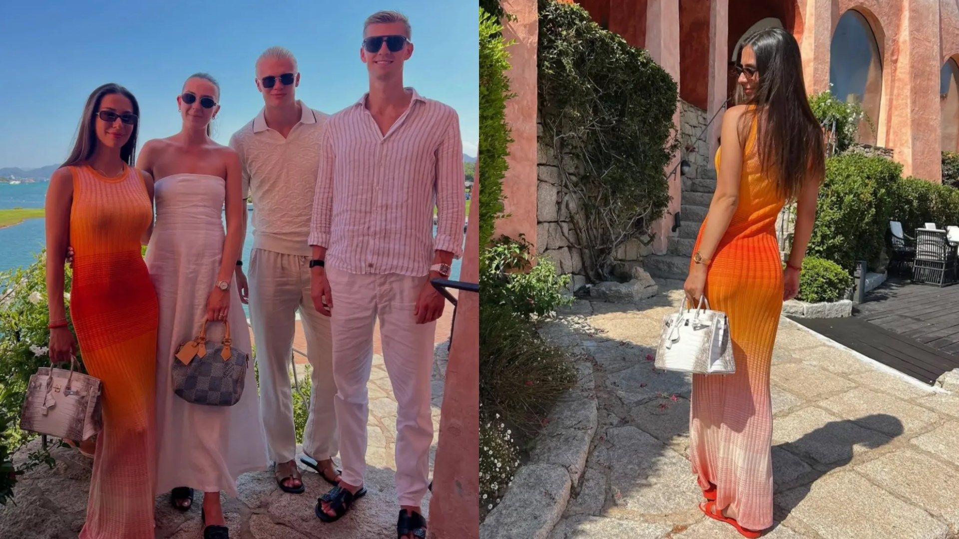 Haaland girlfriend Birkin