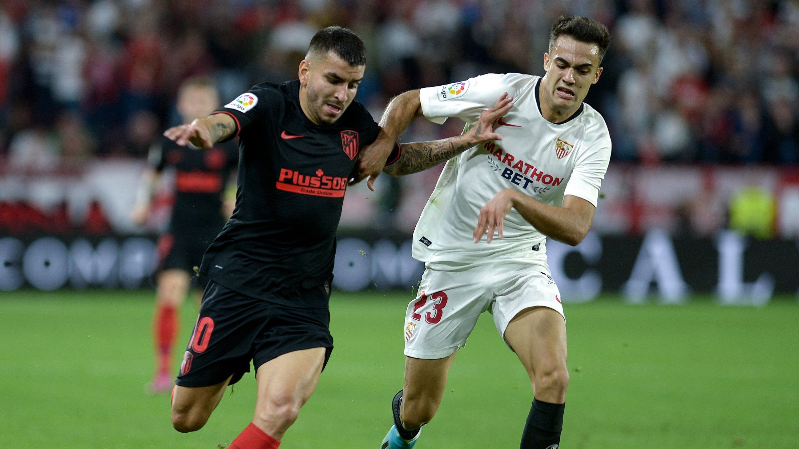Angel Correa Sergio Reguilon Sevilla Atlético de Madrid LaLiga 02112019