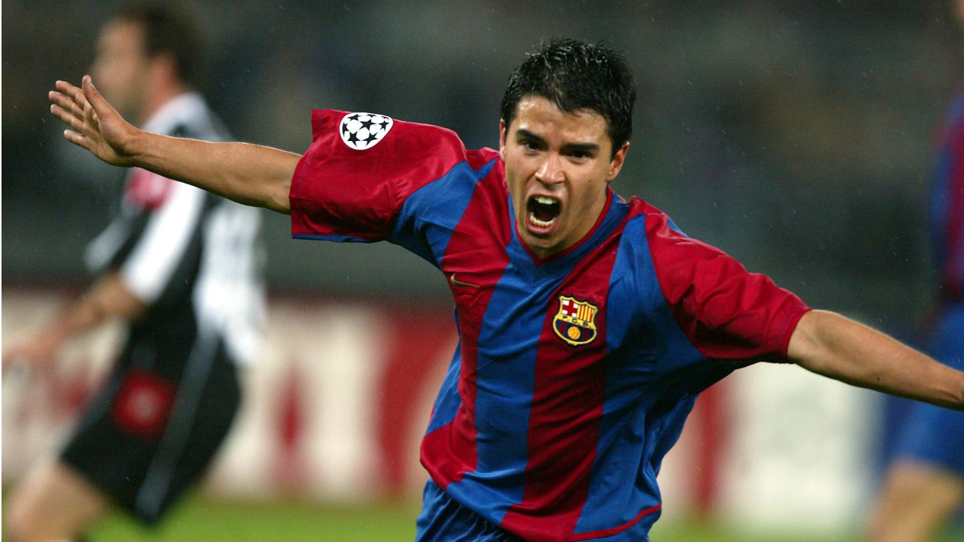Javier Saviola Juventus Barcelona Champions League 200203