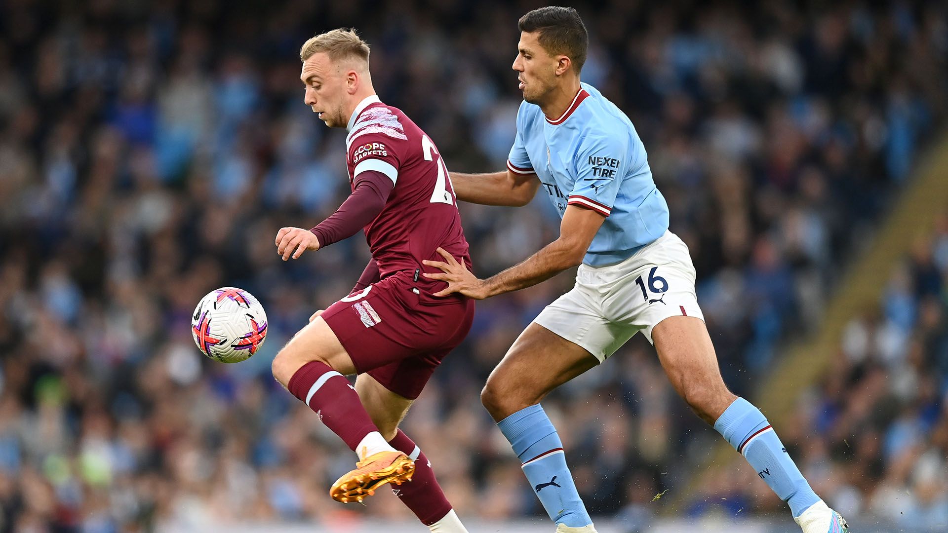 Rodri Manchester City West Ham 2022-23