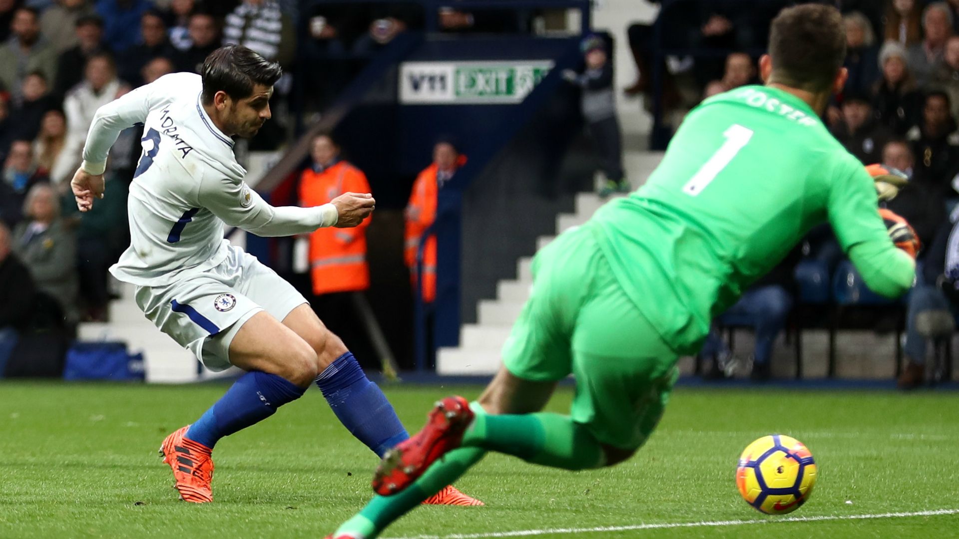 Alvaro Morata Chelsea West Brom