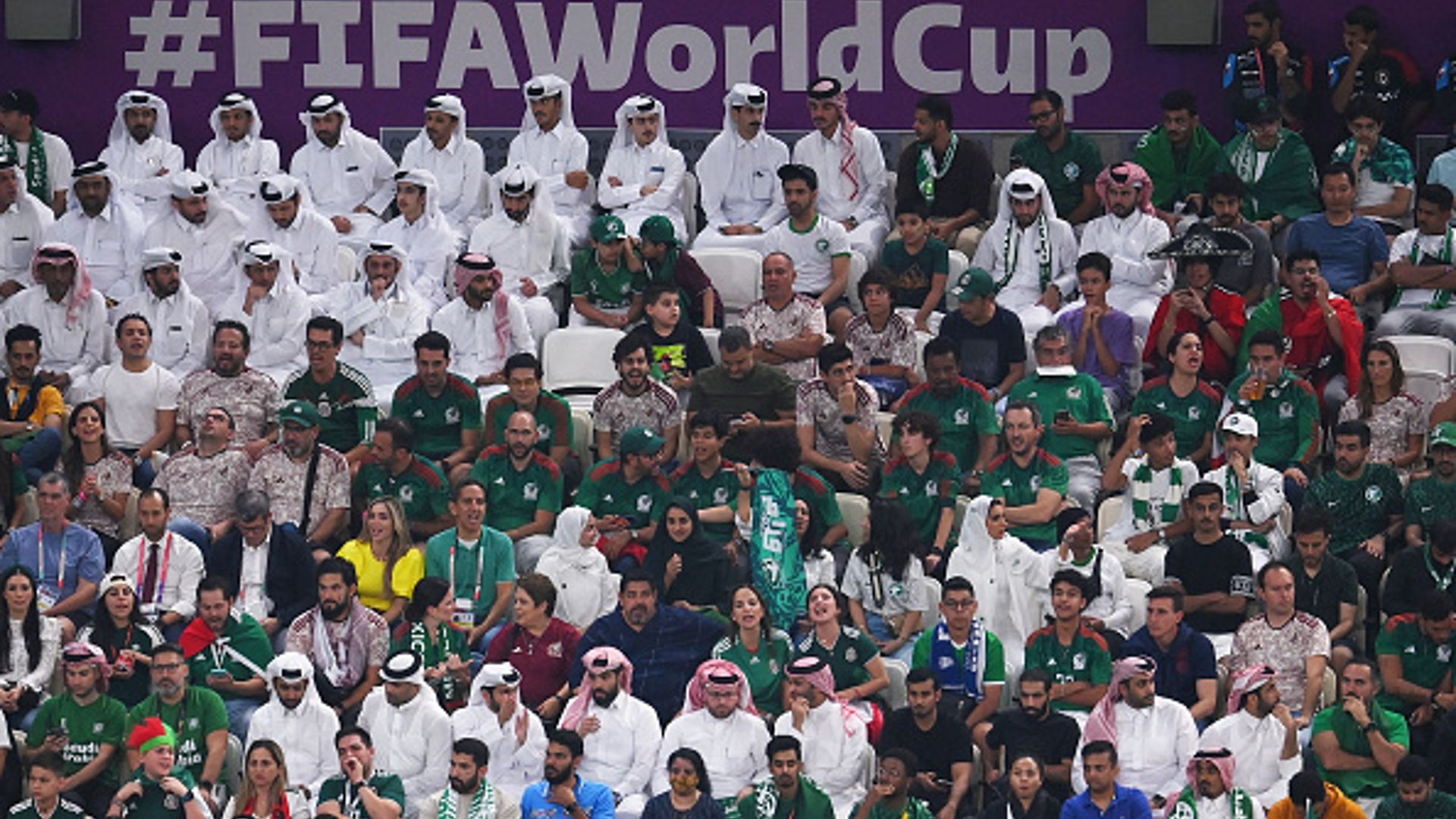 saudi Fans world cup 2022