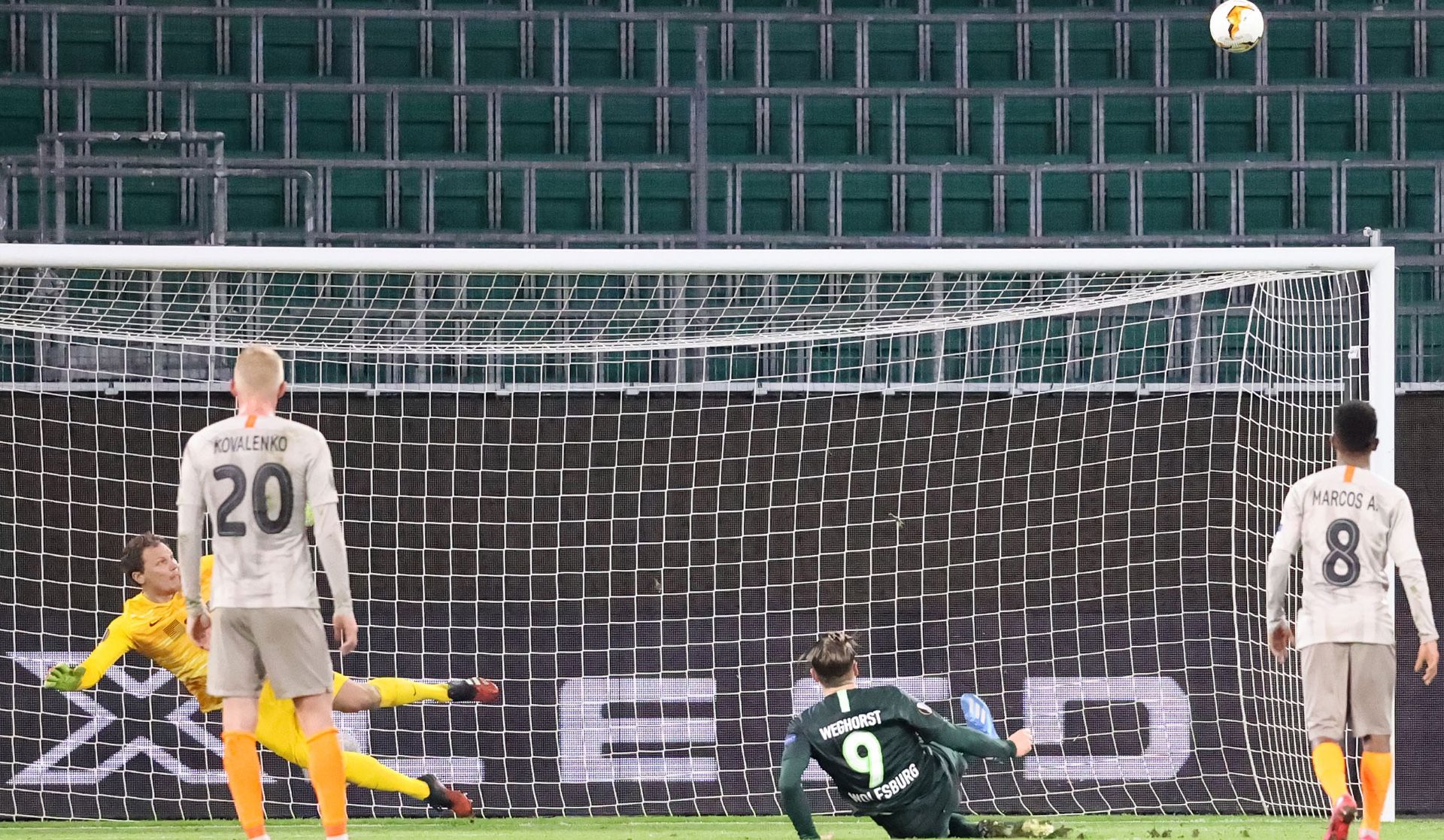 Wout Weghorst VfL Wolfsburg Shachtjor Donezk Europa League 2020