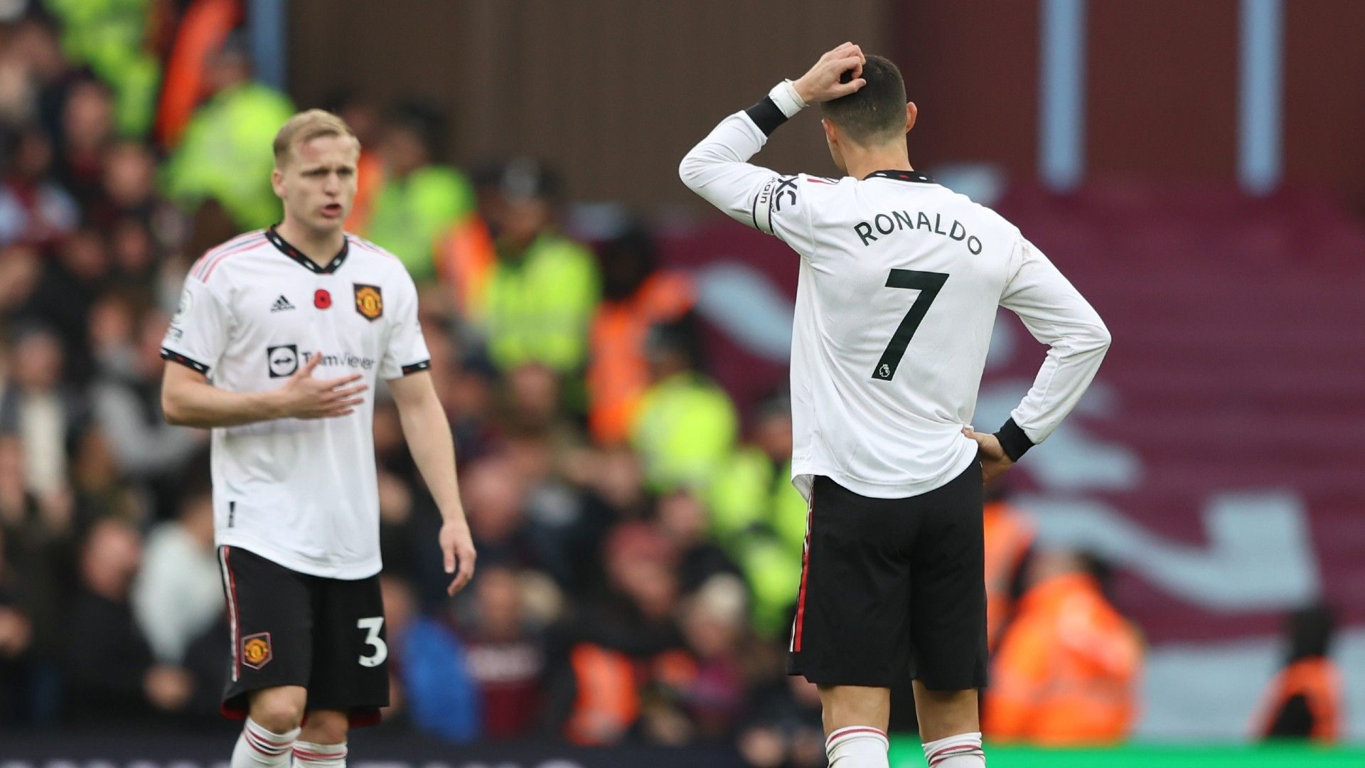 Van de Beek Ronaldo Man utd 2022-23