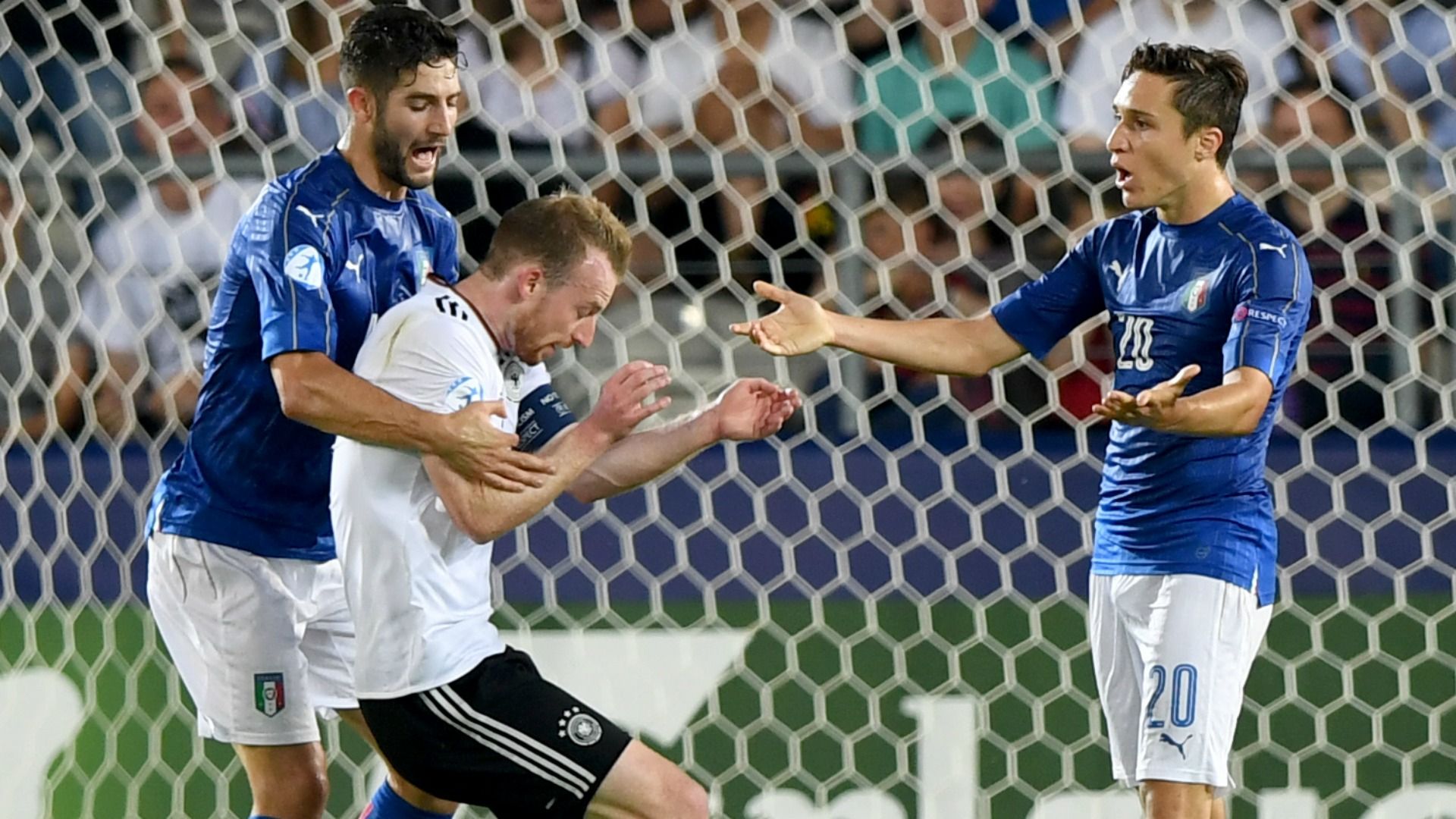 Maximilian Arnold Roberto Gagliardini Italy Germany Under 211