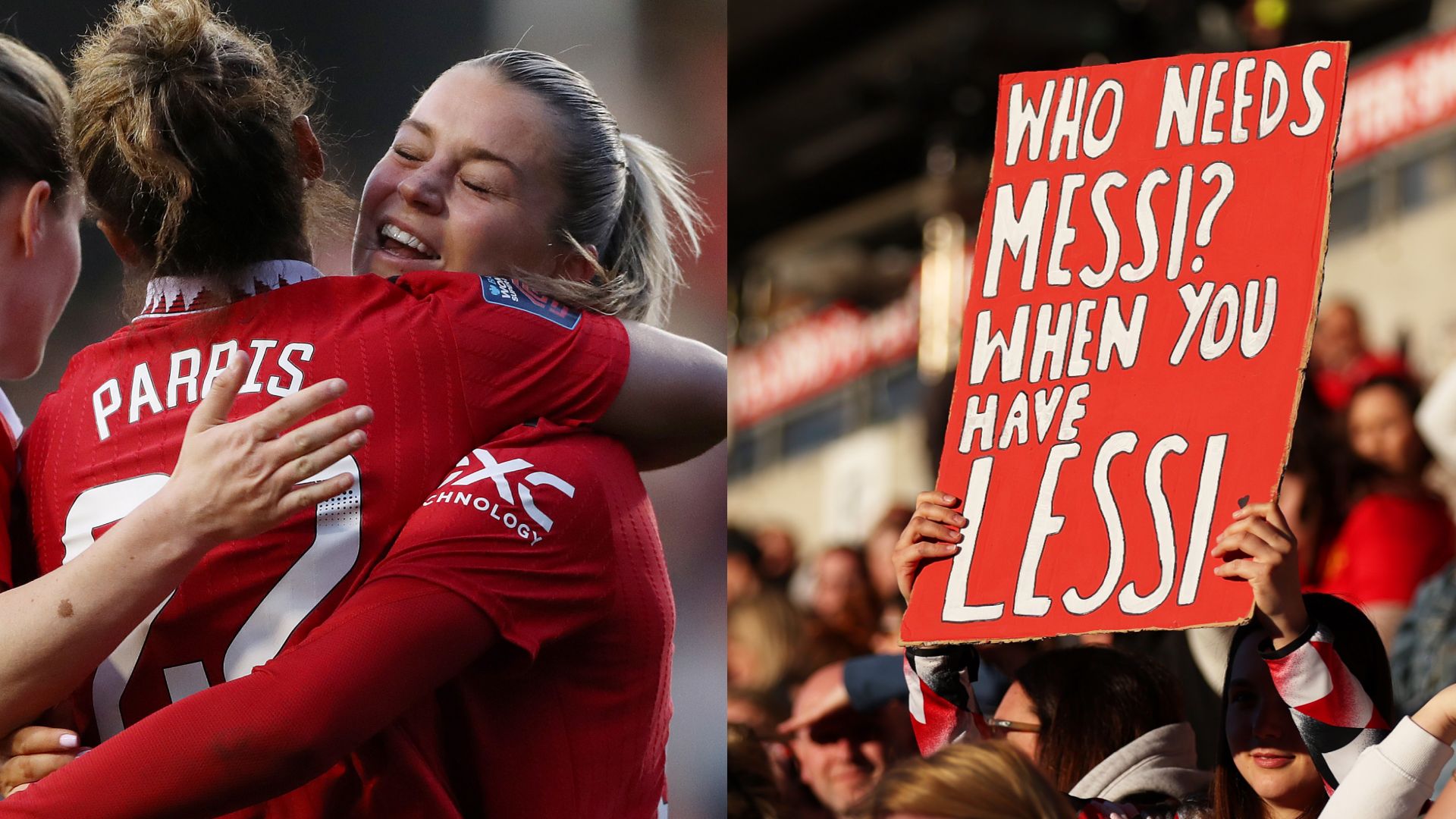 Alessia Russo Man Utd Arsenal GFX 2022-23