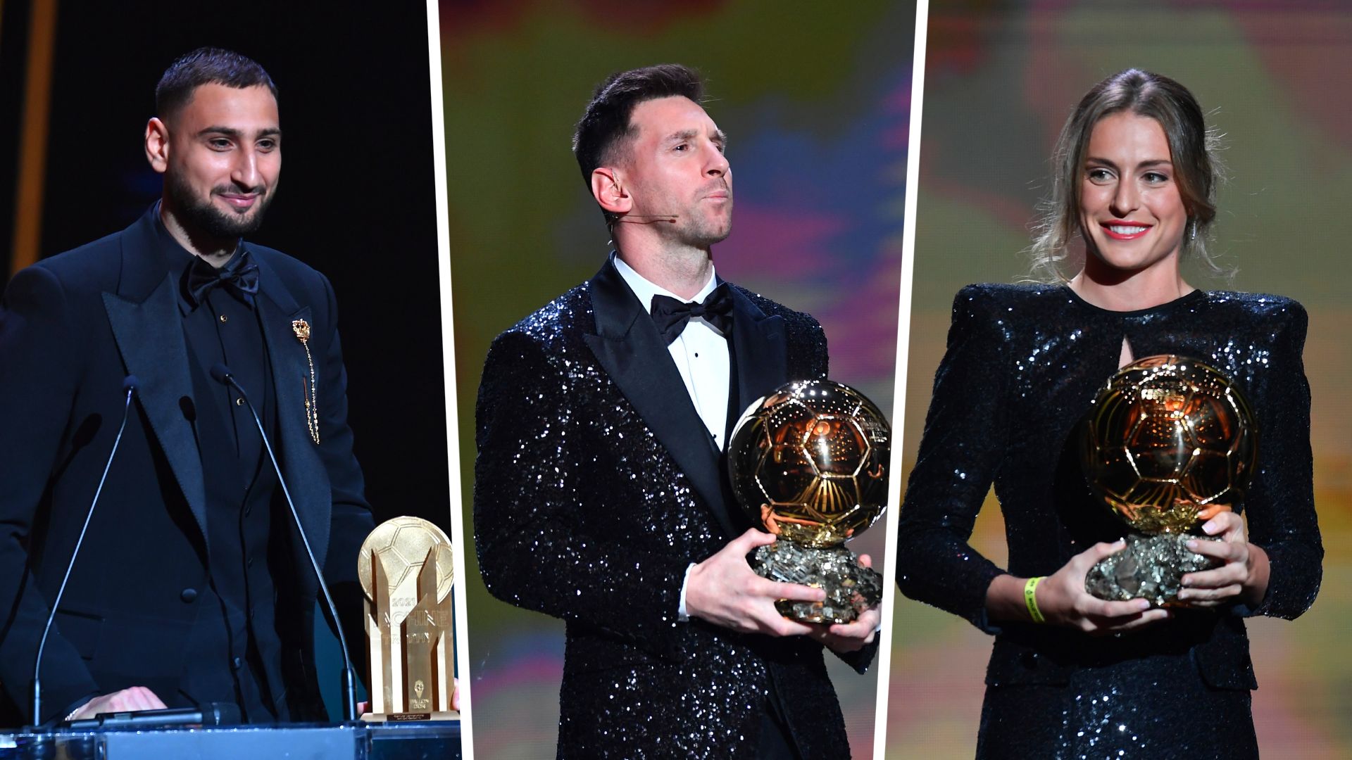 Ballon d'or 2021 Donnarumma Messi Putellas