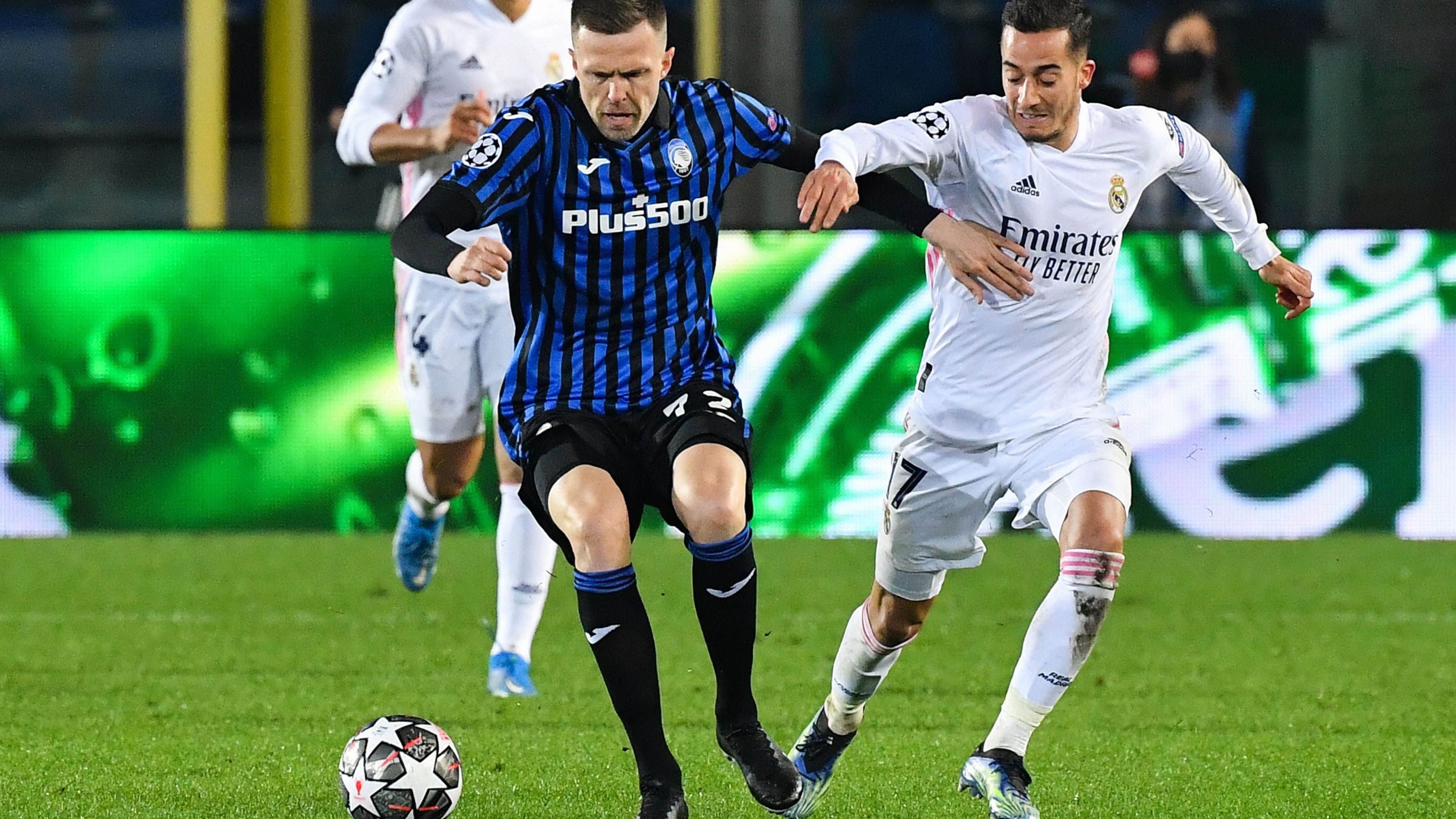 Josip Ilicic Lucas Vazquez Atalanta Real Madrid