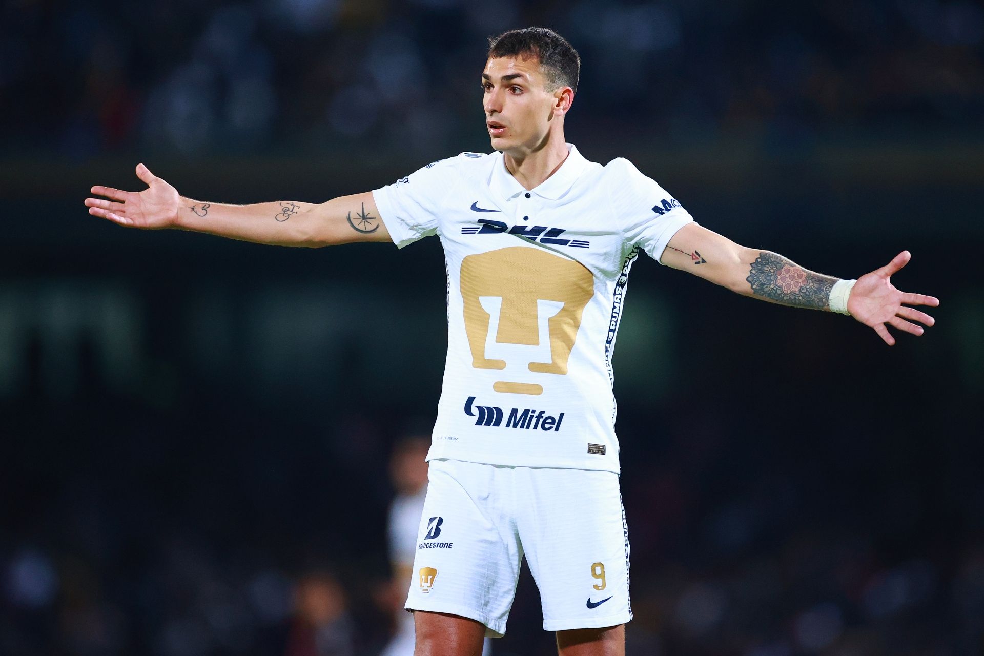 Juan Ignacio Dinenno Pumas Liguilla Apertura 2021