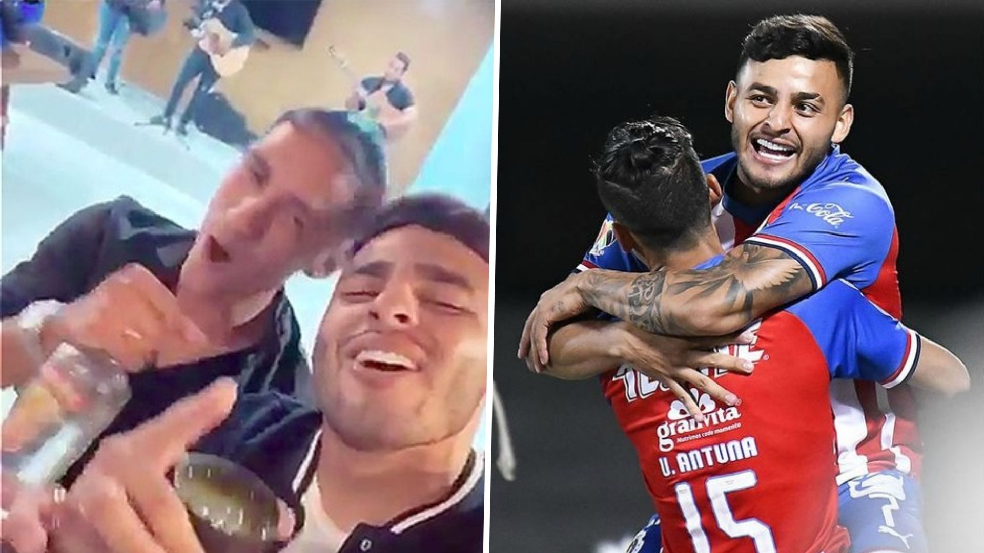 Alexis Vega Uriel Antuna Chivas