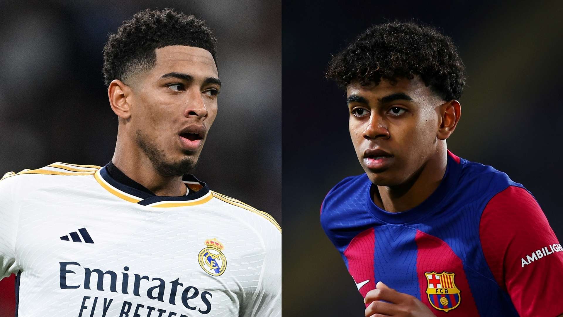 Jude Bellingham Real Madrid Lamine Yamal Barcelona