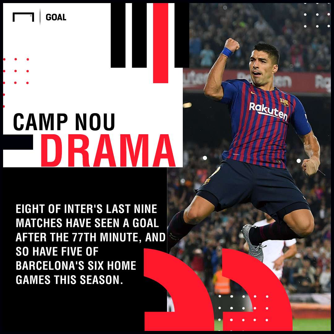 Barcelona Inter graphic